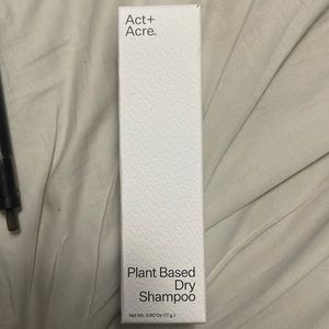 NEW Act+ Acre PLANT BASED DRY SHAMPOO